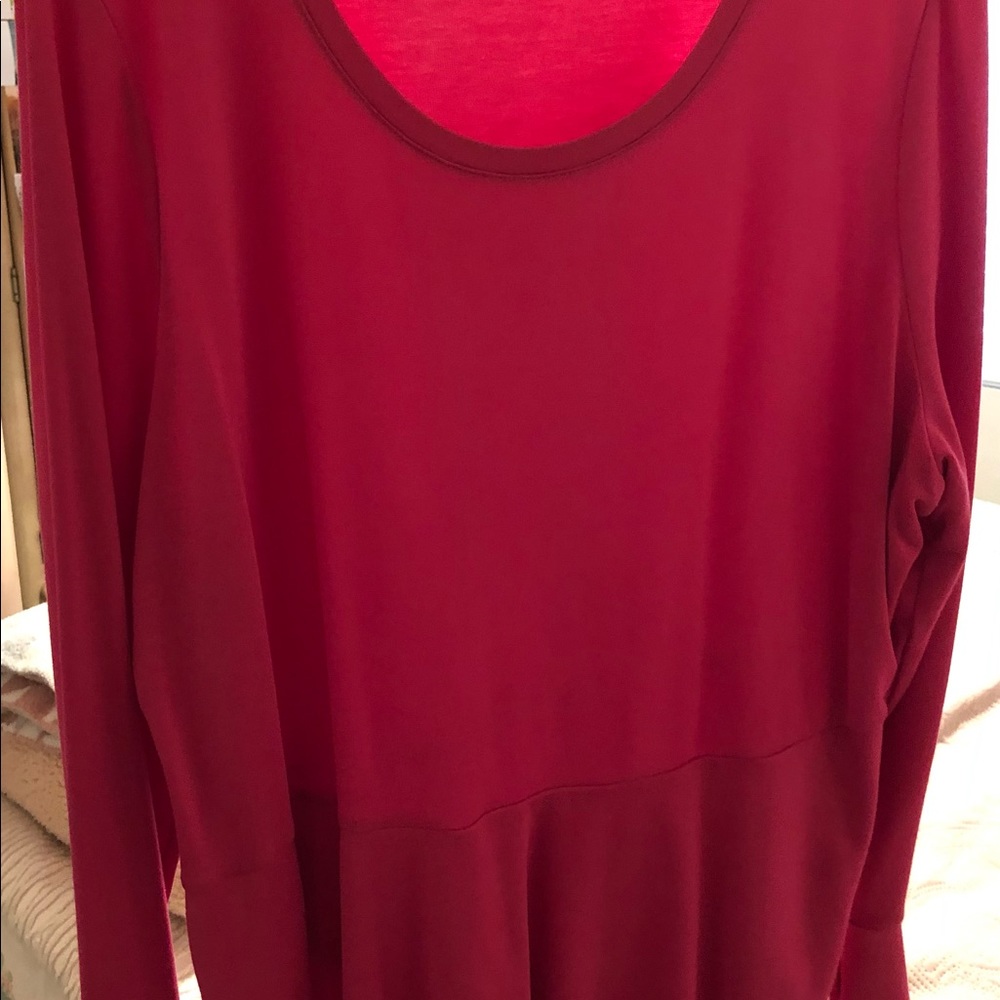 Pink  Ruffles Isaac Mizrahi Top